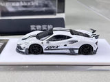 Aurora 1:64 Scale For White F8xx Tributo Mansory Sports Model Diecast Metal Car Parts