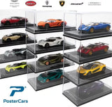 PosterCars 1:64 Scale Hypercar League Collection Diecast No 1-18 *Choose Number* Parts