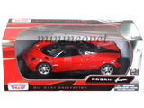 MOTORMAX 79312 PAGANI HUAYRA 1/24 DIECAST RED Parts