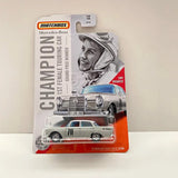 Grey 1962 Mercedes Benz 220 SE Sedan Car Matchbox Diecast 100/100 Ships to you