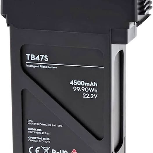 DJI TB47S intelligent flight battery, 4500mAh 99.90Wh 22.2V, black