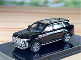 XCARTOYS 1/64 Alloy diecast car model  Hongqi EHS9 black Parts
