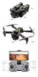 Drone Professional 8K Dual Camera Aerial Photography Aircraft Three-Axis Drone