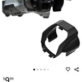 Drone gimbal protector cover, black with open cutout for gimbal