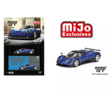 Mini GT 1:64 Pagani Zonda F Blu Argentina Edition Diecast Model Car MGT00408 Parts