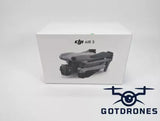 DJI Air 3 drone with propellers on retail box