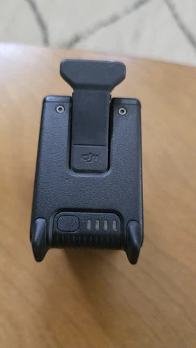 DJI FPV intelligent flight battery with top connector and three status indicator lights