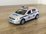 VOLKSWAGEN VW GOLF RARE RUSSIA TRAFFIC POLICE CAR ~1/36 NEW HTF DIECAST MODEL Toy