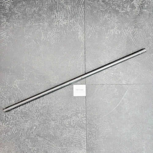 Long carbon tube for DJI T30 radar support, cylindrical metal-gray rod