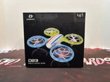 Deerc D23 Mini Drones for Kids Beginners, RC Quadcopter Drone with 5 LED Light Drone