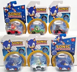 Sonic the Hedgehog Diecast Race Car Vehicle Silver Vector Shadow Eggman, CHOOSE Parts