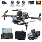 Drones with HD Camera 4K Dual RC Drone Wifi FPV Foldable Quadcopter 2 Battery Drone