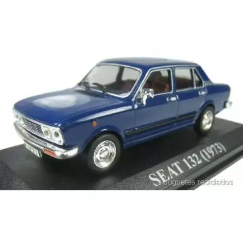Blue Opel Kadett 1983 diecast model car, front 3/4 view, 1:43 scale