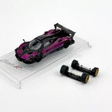 CM 1:64 Purple Zonda Revolucion REV Racing Sports Model Diecast Metal Car Parts