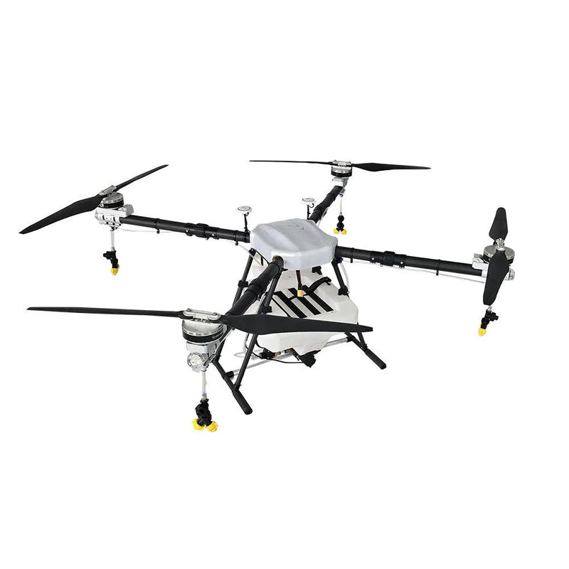 Agriculture drone helicopter with spray tank and four rotors