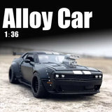 1:36 Dodge Challenger Srt Hellcat Alloy Car Model Diecasts Metal Sports Car 01 Toy