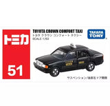 Black diecast taxi sedan model car with detailed wheels and front grille