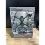 Premium video drone retail box with handheld controller and camera module