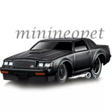 MAISTO 15555 MUSCLE MACHINES 1987 BUICK GNX 1/64 DIECAST MODEL CAR BLACK Toy