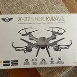 X-31 Shockwave - Quadcopter Drone with WiFi Camera San Marcos TX Drone
