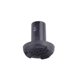 Black drone remote button cover cap with textured pad and center icon
