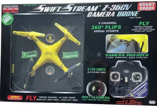 Swift Stream RC Z-36CV R/C Remote Control Camera Drone. BRAND NEW! New Drone