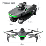 S155 3-Axis Gimbal FPV Drone 4K Professional GPS Brushless Motor Quadcopter with Camera S155 Drone Drone