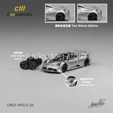 CM MODEL 1:64 scale Pagani Imoda Silver Diecast Model Car Collection Parts