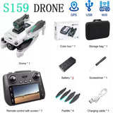 6K Drone With Camera Quadcopter GPS WIFI 50 Mins Flight Time Brushless Motor Drone