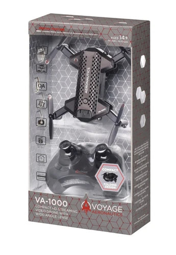 Voyage Aeronautics VA-1000 HD Streaming Drone with Wide Angle Lens NEW Drone