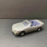 Grey Mercedes Benz Convertible Car Matchbox Collectible Diecast Ships to you
