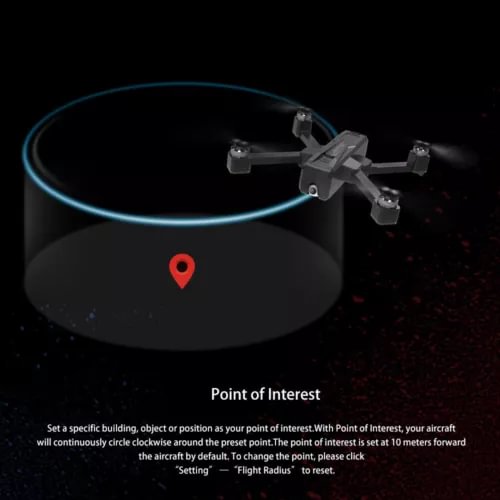 JJRC X11 drone with four propellers, compact gray body