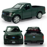 Ford F-150 Toy Car 1/36 Scale Diecast Model Car for Boys Kids Toddlers Green Toy