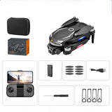 V888 Drone With 8K HD Dual Camera FPV WIFI Foldable Quadcopter +3 Battery fg44 Drone