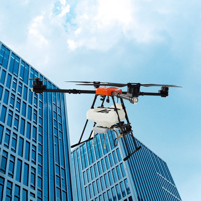 High Pressure Cleaning Drone Building Washing Drones Commercial Solar Panel and Window Cleaning UAV Drone