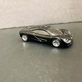 Black McLaren F1 Sports Car Hot Wheels Diecast Collectible Ships to you