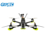 GEPRC FPV drone with four arms, propellers, and center camera module