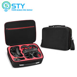 Portable Handle Case With Foam Zipper Drone Carrying Hard Box for Dji Avata 2 Accessories Organizer Pouch Mesh Bag Waterproof Drone