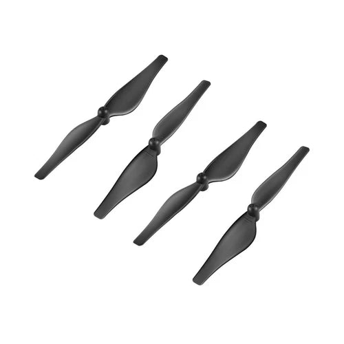 Black RC drone propeller blades set with four propellers