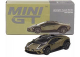 LAMBORGHINI HURACAN STERRATO MATT GREEN 1/64 DIECAST MODEL BY MINI GT MGT00779 Toy