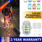 7 Color USB Rechargeable Brightness Wireless LED Strobe Light For Drone Car Part (For: Mini) Parts