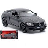 1:36 Mercedes Benz C63 S AMG Coupe Diecast Model Car Alloy Pull Back Kids Toys Toy