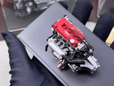 GB MH 1:18 HEC JDM Civic Type R EK9 B16B Vtec Engine Model Diecast Collect Car Parts