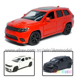 1:36 Jeep Grand Cherokee Trackhawk Model Car Diecast Toy Vehicle Collection Gift Toy