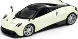 Pagani Huayra Pearl White w/ Black Top (NEX) Diecast 1:24 Scale Model Car - Parts