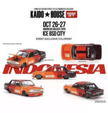Orange and black diecast Datsun Street 510 V3 model cars, event exclusive