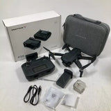 GPS drone kit with remote controller, folding drone, tablet-style screen, carrying case