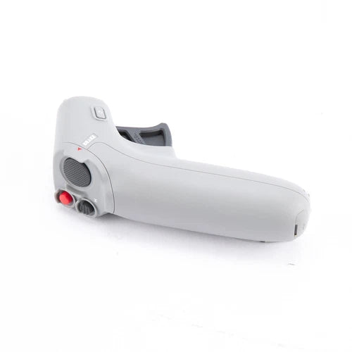 Handheld motion controller, white/gray with trigger and side speaker grille