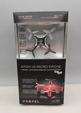 Propel Atom 1.0 Micro Drone Indoor/Outdoor Wireless Quadrocopter, Charcoal Drone