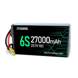 Qiqi Drone Battery 6S 27000mAh 17500mAh Solid Lithium Ion Battery Pack, Small Size, Light Weight, Stock Inventory, Fast Delivery Drone